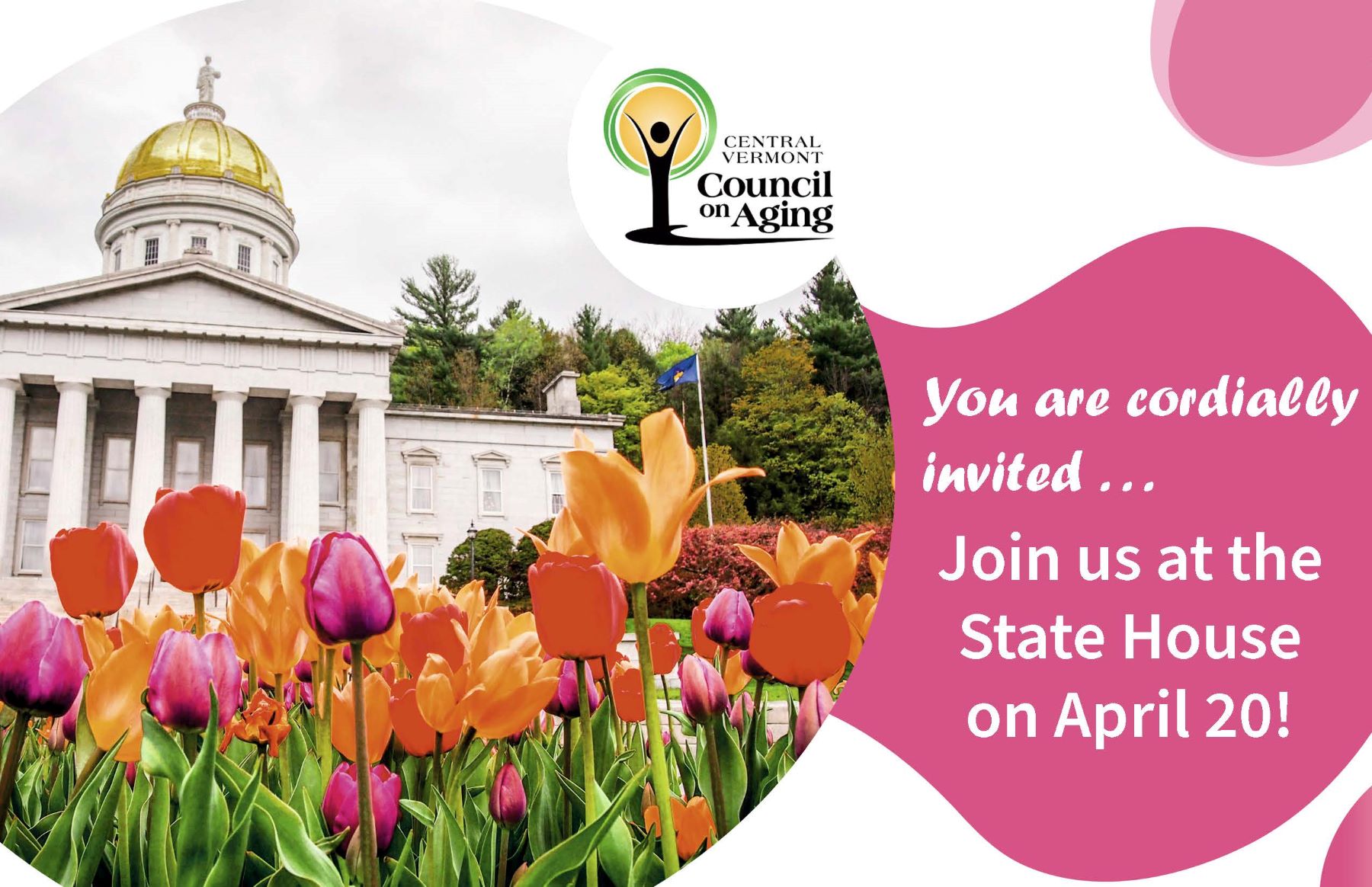 CVCOA to Recognize Volunteer Service at Vermont State House on April 20